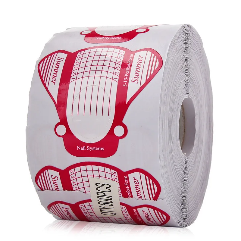 500pcs Professional Nail Form Extension Women Salon French Acrylic Sticker Art Tool Nail Tip Mold Bottom Construction Gel Papers 
500pcs Professional Nail Form Extension Women Salon French Acrylic Sticker Art Tool Nail Tip Mold Bottom Construction Gel Papers