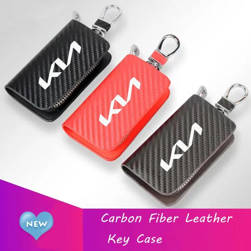 Carbon Fiber Pattern Car Key Case for KIA K2 K3 K5 K7 Soul Rio Cerato Forte Key Cover Keychain Key Protector Car Accessories
Carbon Fiber Pattern Car Key Case for KIA K2 K3 K5 K7 Soul Rio Cerato Forte Key Cover Keychain Key Protector Car Accessories