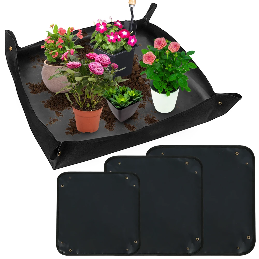 Anti Dirty Mixing Land Mat for Planting Moisture Proof Gardening Plant Change Pad Waterproof Buckle Reusable Plant Cushion Pot
Anti Dirty Mixing Land Mat for Planting Moisture Proof Gardening Plant Change Pad Waterproof Buckle Reusable Plant Cushion Pot