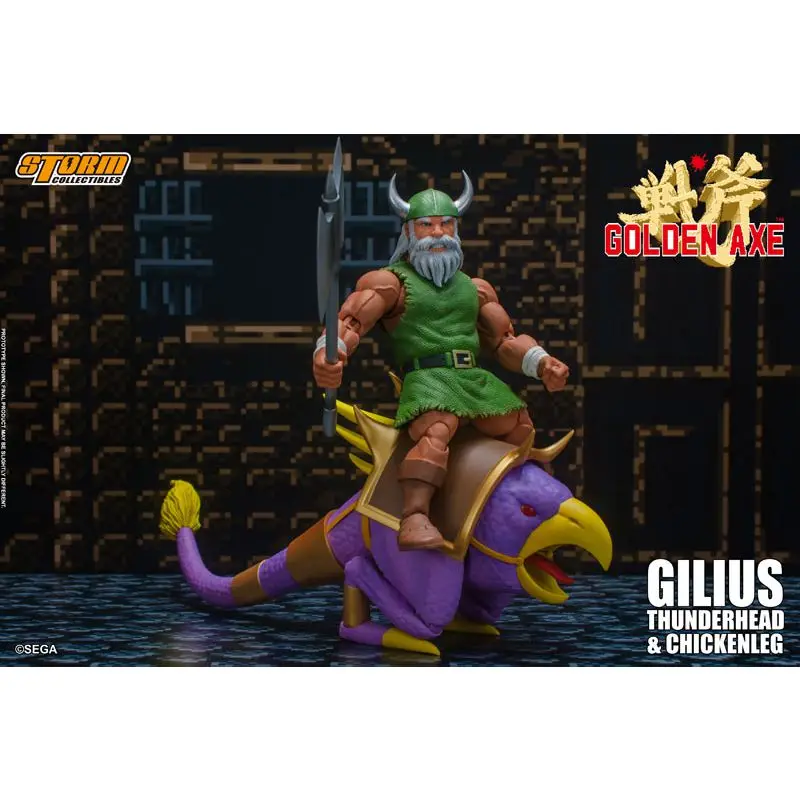 Original Storm Toys Golden Axe Gilius Thunderhead & Chicken Leg Set 1/12 In Stock Anime Action Collection Figures Model
Original Storm Toys Golden Axe Gilius Thunderhead & Chicken Leg Set 1/12 In Stock Anime Action Collection Figures Model