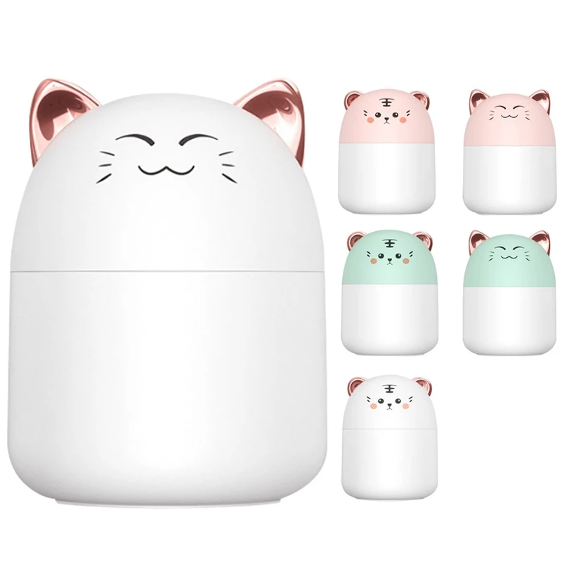 

New M8 Cute Pet Humidifier Household Small USB Car Atomizer Bedroom Desktop Silent Humidifier 250Ml