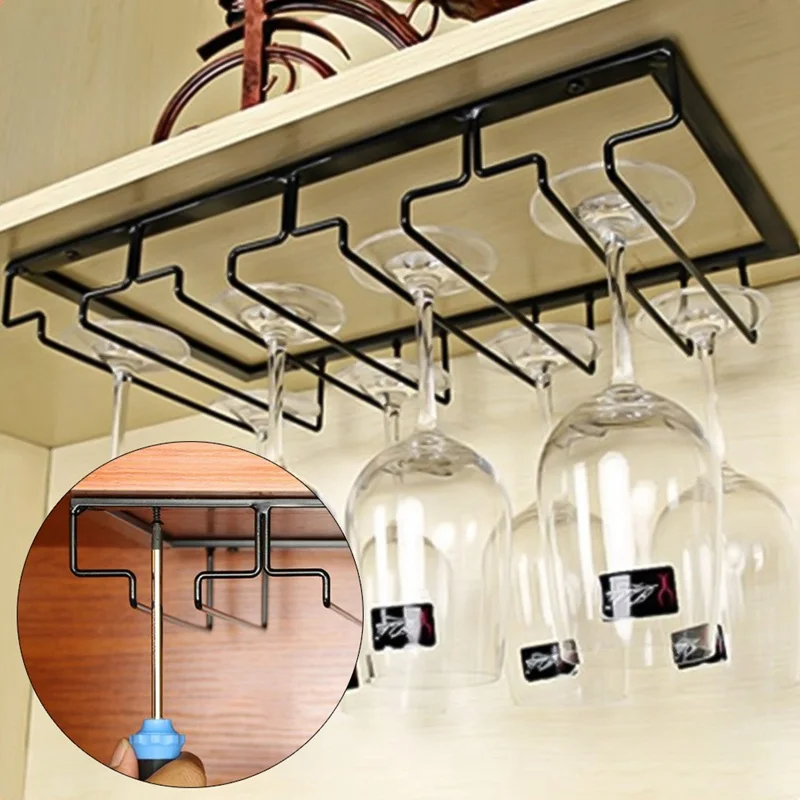 European Creative Wine Glass Rack Hanging Glass Rack Upside Down Bar Counter Metal Upside Down Wrought Iron Wine Glass Holder
European Creative Wine Glass Rack Hanging Glass Rack Upside Down Bar Counter Metal Upside Down Wrought Iron Wine Glass Holder