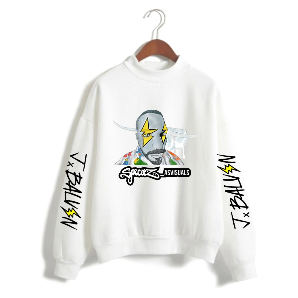 Свитер J BALVIN с высоким воротником, свитшоты с длинным рукавом, Женская/женская уличная одежда с подсолнухом, цветная одежда, модная певица ре...
Свитер J BALVIN с высоким воротником, свитшоты с длинным рукавом, Женская/женская уличная одежда с подсолнухом, цветная одежда, модная певица ре...