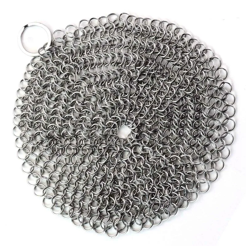 AT35 Cast Iron Cleaner -Premium 316L Stainless Steel Chainmail Scrubber ,7-Inch Diameter Large
AT35 Cast Iron Cleaner -Premium 316L Stainless Steel Chainmail Scrubber ,7-Inch Diameter Large
