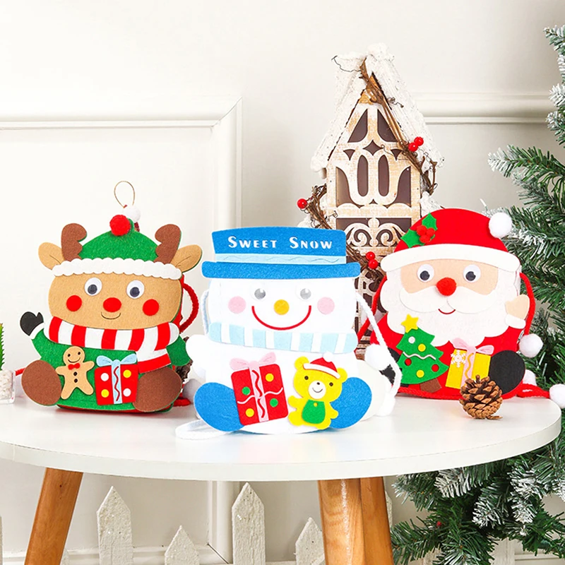 Children's Christmas Manual Bag DIY Material Bag Kids Toys Handmade Christmas Gifts Crossbody Bag
Children's Christmas Manual Bag DIY Material Bag Kids Toys Handmade Christmas Gifts Crossbody Bag