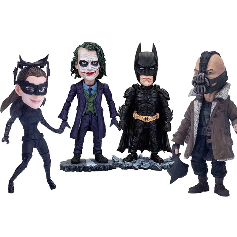 The Dark Knight Joker Bane Catwomen Bruce Wayne Action Figure Movable Eyes Joint Collectible Model Toys Doll Gift
The Dark Knight Joker Bane Catwomen Bruce Wayne Action Figure Movable Eyes Joint Collectible Model Toys Doll Gift