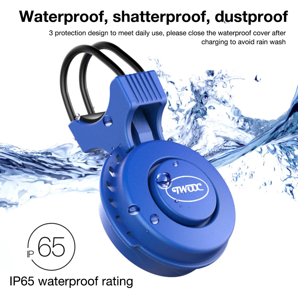 Rechargeable Electronic Bicycle Bell T-002 MTB Bicycle Horn Waterproof USB Charging 1 & 4 Sound Modes Electric Bike Ring
Rechargeable Electronic Bicycle Bell T-002 MTB Bicycle Horn Waterproof USB Charging 1 & 4 Sound Modes Electric Bike Ring