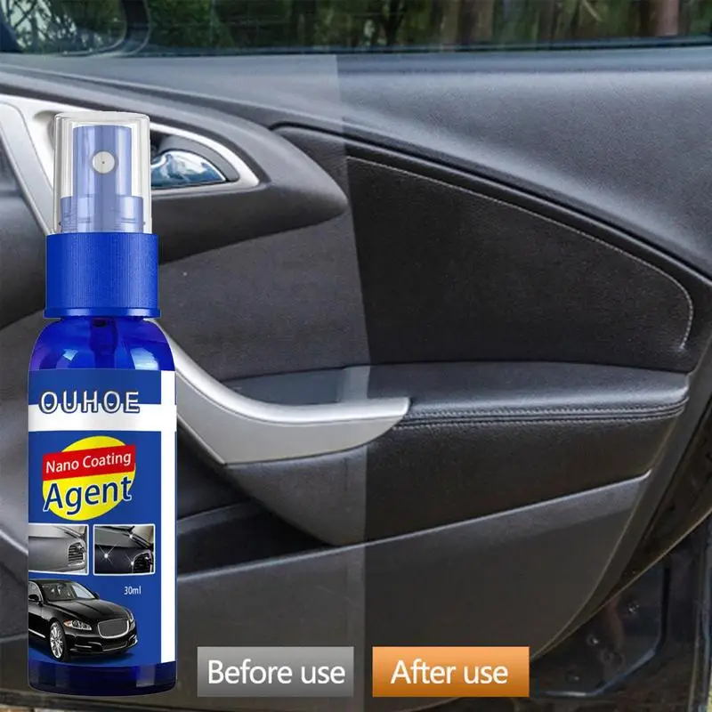 Car Restoring Liquid Spray 30ml/100ml Wax Spray Nano Hydrophobic Liquid Polymer Oleophobic Anti Rain Car Care For Car Deshboard
Car Restoring Liquid Spray 30ml/100ml Wax Spray Nano Hydrophobic Liquid Polymer Oleophobic Anti Rain Car Care For Car Deshboard