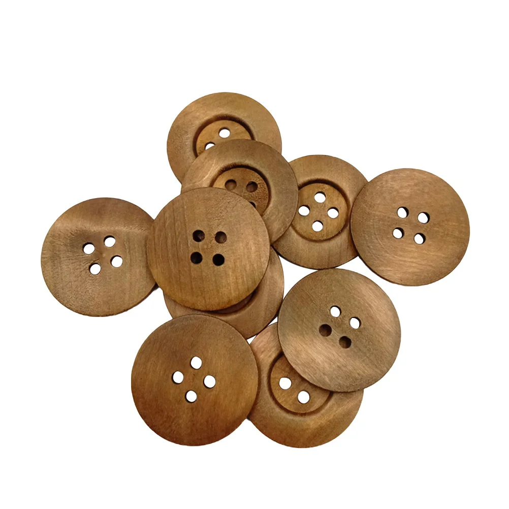 Buttons Wooden Sewing Wood Button Craft Crafts Coat Round Hole Scrapbooking Supplies Decorative Snap Vintage Diy Roung Color
Buttons Wooden Sewing Wood Button Craft Crafts Coat Round Hole Scrapbooking Supplies Decorative Snap Vintage Diy Roung Color