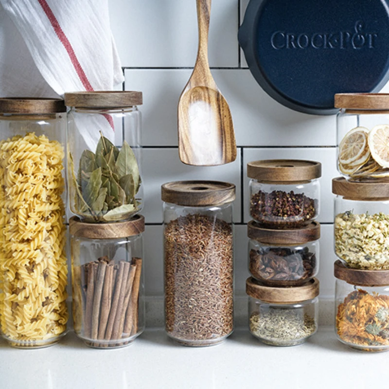 Sealed Container Storage Jar Transparent Storage Containers Sugar and Tea Cans Hermetic Containers for Food Glass Jar With Lid
Sealed Container Storage Jar Transparent Storage Containers Sugar and Tea Cans Hermetic Containers for Food Glass Jar With Lid