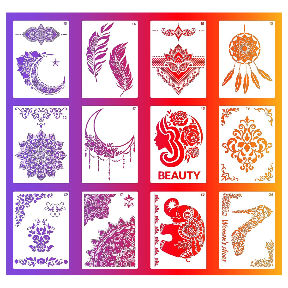 12 Pcs Drawing Painting Stencils Set for Kids Reusable Hollow Out Drawing Templates Colorful Painting Templates for DIY Drawing
12 Pcs Drawing Painting Stencils Set for Kids Reusable Hollow Out Drawing Templates Colorful Painting Templates for DIY Drawing
