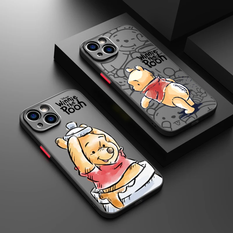 Disney Bear Winnie Pooh For Apple iPhone 14 13 12 Mini 11 Pro XS MAX XR X 8 7 6S SE Plus Frosted Translucent Phone Case Cover
Disney Bear Winnie Pooh For Apple iPhone 14 13 12 Mini 11 Pro XS MAX XR X 8 7 6S SE Plus Frosted Translucent Phone Case Cover