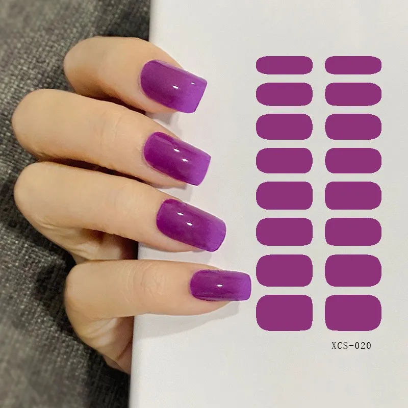1pcs Solid Color Nail Stickers Self Adhesive Nail Polish Stickers Full Cover Decals Colorful Stickers For Nails Art Decorations
1pcs Solid Color Nail Stickers Self Adhesive Nail Polish Stickers Full Cover Decals Colorful Stickers For Nails Art Decorations