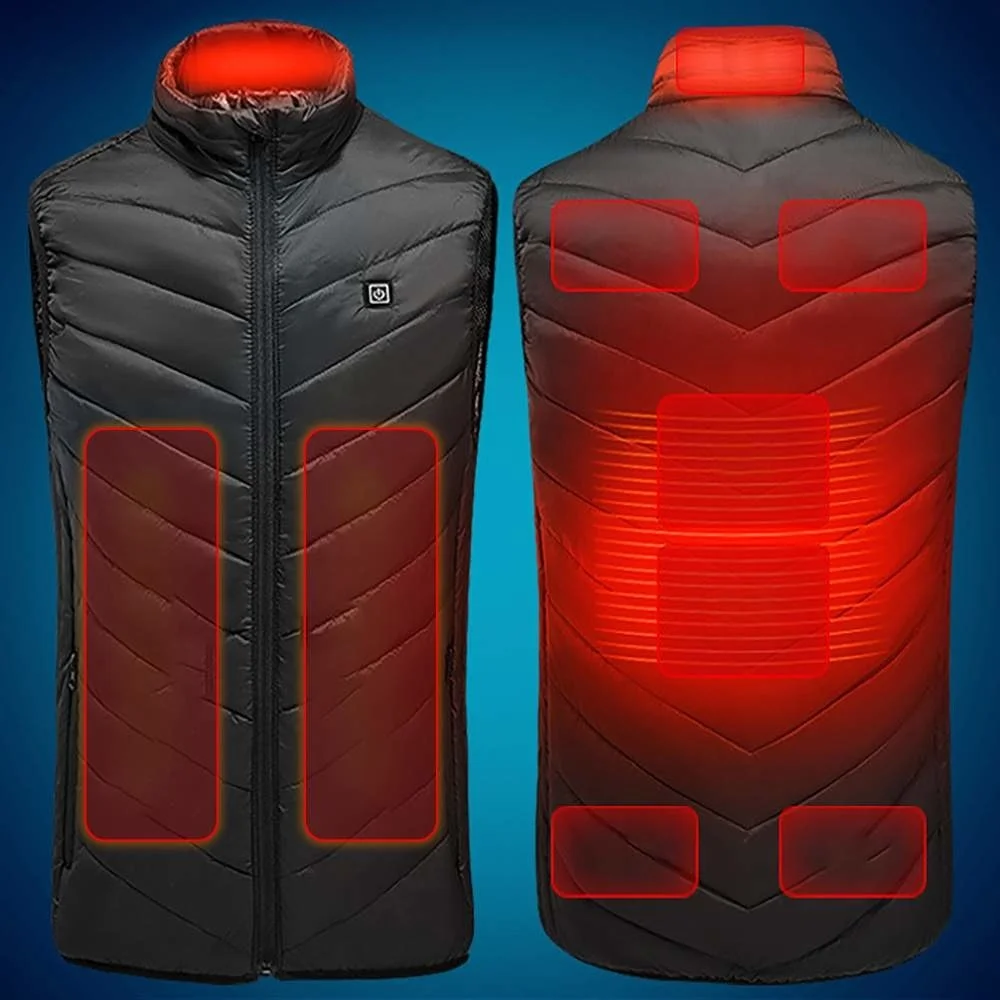 Big Sales 9 Places Heated Vest Men Women Usb Heated Jacket Heating Thermal Clothing Hunting Winter Fashion Heat Jacket Black
Big Sales 9 Places Heated Vest Men Women Usb Heated Jacket Heating Thermal Clothing Hunting Winter Fashion Heat Jacket Black