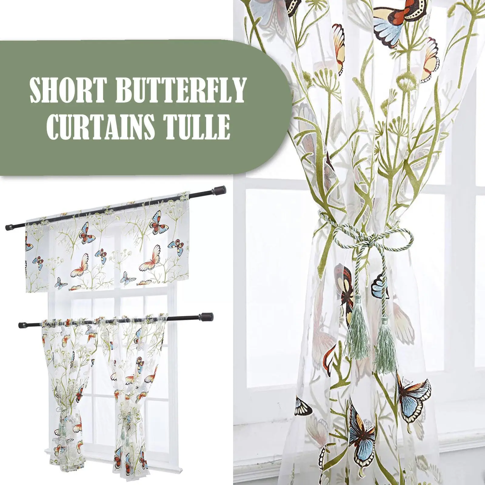 Short Curtains Tulle For Kitchen Tulle Living Room Decoration Upper Short Curtain And Lower Curtain T4p0
Short Curtains Tulle For Kitchen Tulle Living Room Decoration Upper Short Curtain And Lower Curtain T4p0