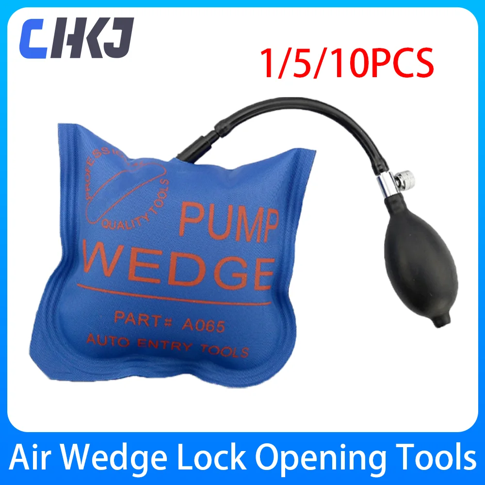 

CHKJ 1/5/10PCS PDR Locksmith Supplies Pump Wedge Auto Entry Tool Locksmith Tools Air Wedge Lock Opening Tools for Open Door
