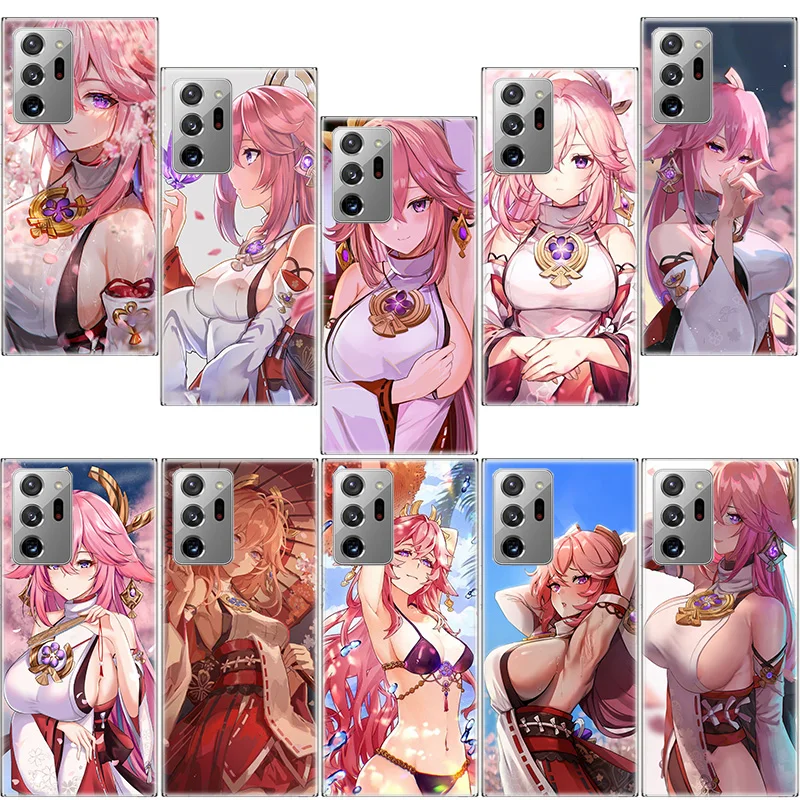 Yae Miko Genshin Impact Phone Case For Samsung S22 Ultra S21 Plus Galaxy S20 FE S10 Lite 2020 S9 S8 S7 S6 Edge Cover Pattern Cap
Yae Miko Genshin Impact Phone Case For Samsung S22 Ultra S21 Plus Galaxy S20 FE S10 Lite 2020 S9 S8 S7 S6 Edge Cover Pattern Cap