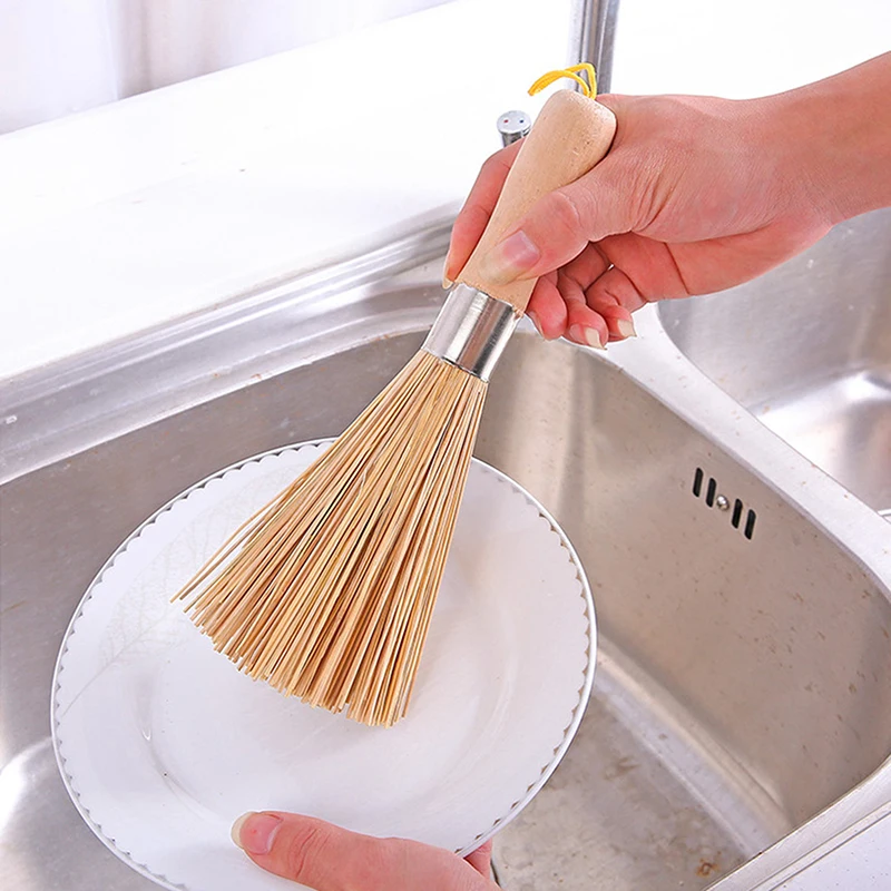 Bamboo Pan Brushes Long Handle Wok Cleaning Brush Dish Brushes Kitchen Tool For Home Restaurant kitchen Clean Brush Accessories
Bamboo Pan Brushes Long Handle Wok Cleaning Brush Dish Brushes Kitchen Tool For Home Restaurant kitchen Clean Brush Accessories