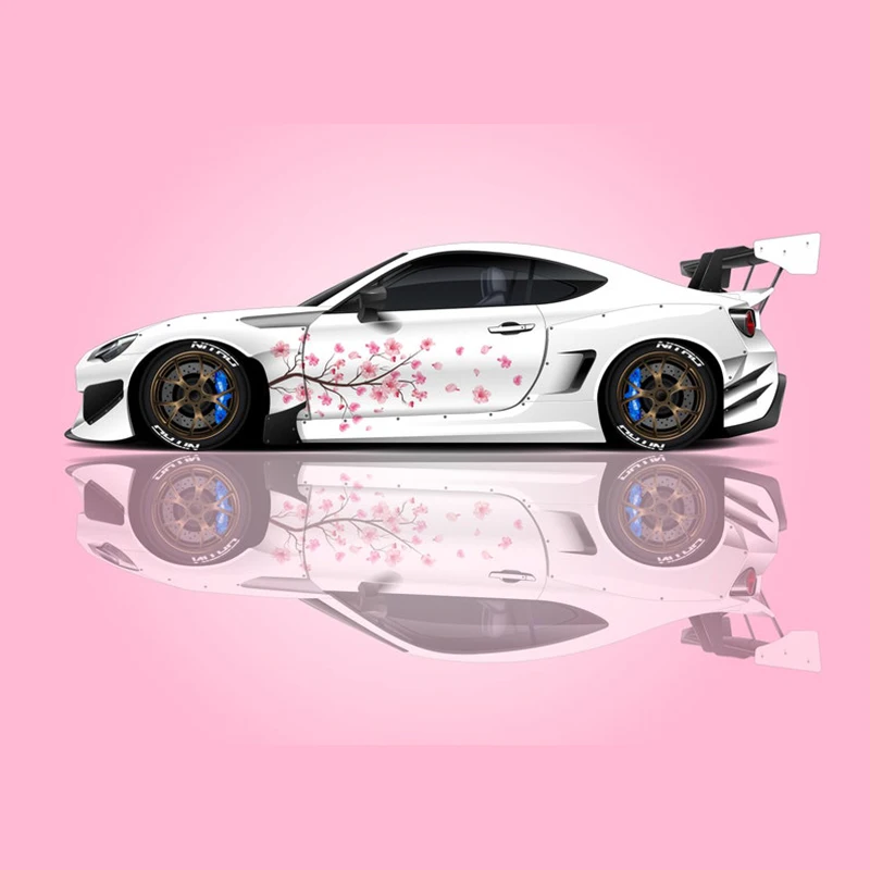 Sakura Cherry Blossom Livery, Japanese Side Car Decal, Universal Size, Large Vehicle Graphics
Sakura Cherry Blossom Livery, Japanese Side Car Decal, Universal Size, Large Vehicle Graphics