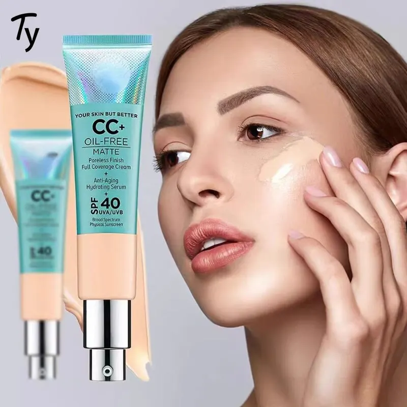 It Cosmetic Cc Creams Modify Skin Tone Moisturizing Cover Acne Smooth Natural Makeup Brightening Skin Color Light for Mixed Skin
It Cosmetic Cc Creams Modify Skin Tone Moisturizing Cover Acne Smooth Natural Makeup Brightening Skin Color Light for Mixed Skin