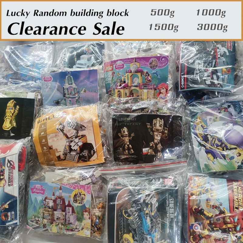 RANDOM LUCKY Blocks Compatible All Series Disney Stars Fighter Space Wars Avenger Friends Building Brick Figures Toy Kid Gift
RANDOM LUCKY Blocks Compatible All Series Disney Stars Fighter Space Wars Avenger Friends Building Brick Figures Toy Kid Gift