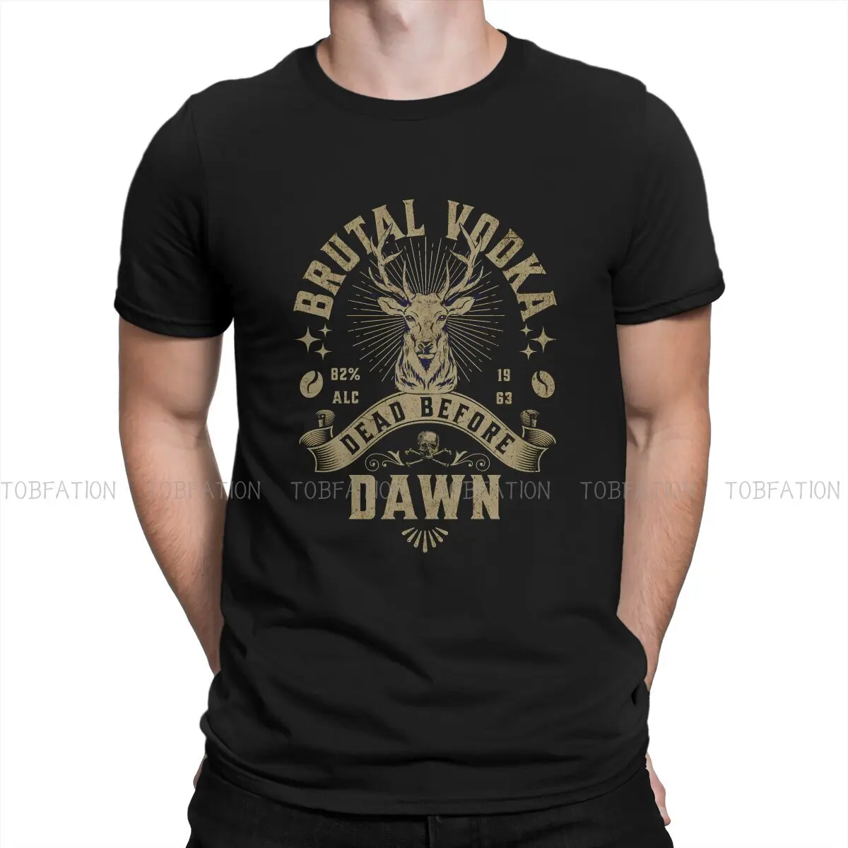 Brutal Vodka Dead Before Dawn TShirt Whiskey Wine Drinks Streetwear 100% Cotton T Shirt Men Short Sleeve Unique Gift Clothes
Brutal Vodka Dead Before Dawn TShirt Whiskey Wine Drinks Streetwear 100% Cotton T Shirt Men Short Sleeve Unique Gift Clothes