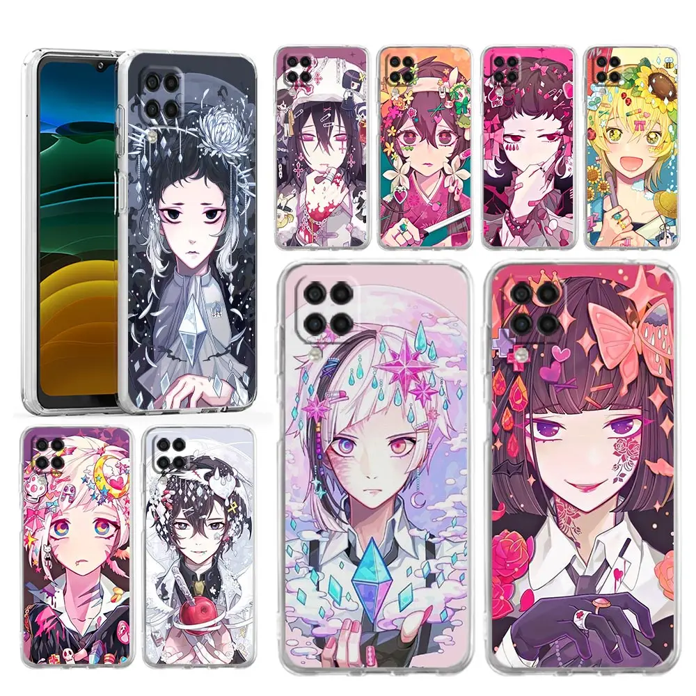 

Case For Samsung Galaxy A13 A23 A33 A53 A73 5G A51 A71 A21S A12 A11 A31 A41 A01 A03s A52 A32 A22 Clear Cover Bungo Stray Dogs