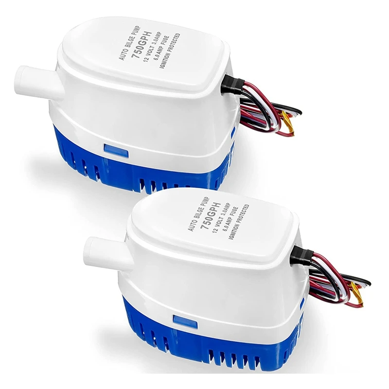 Automatic Bilge Pumps For Boats 12V Submersible Pump With Float Switch Auto Bilge Water Pump
Automatic Bilge Pumps For Boats 12V Submersible Pump With Float Switch Auto Bilge Water Pump