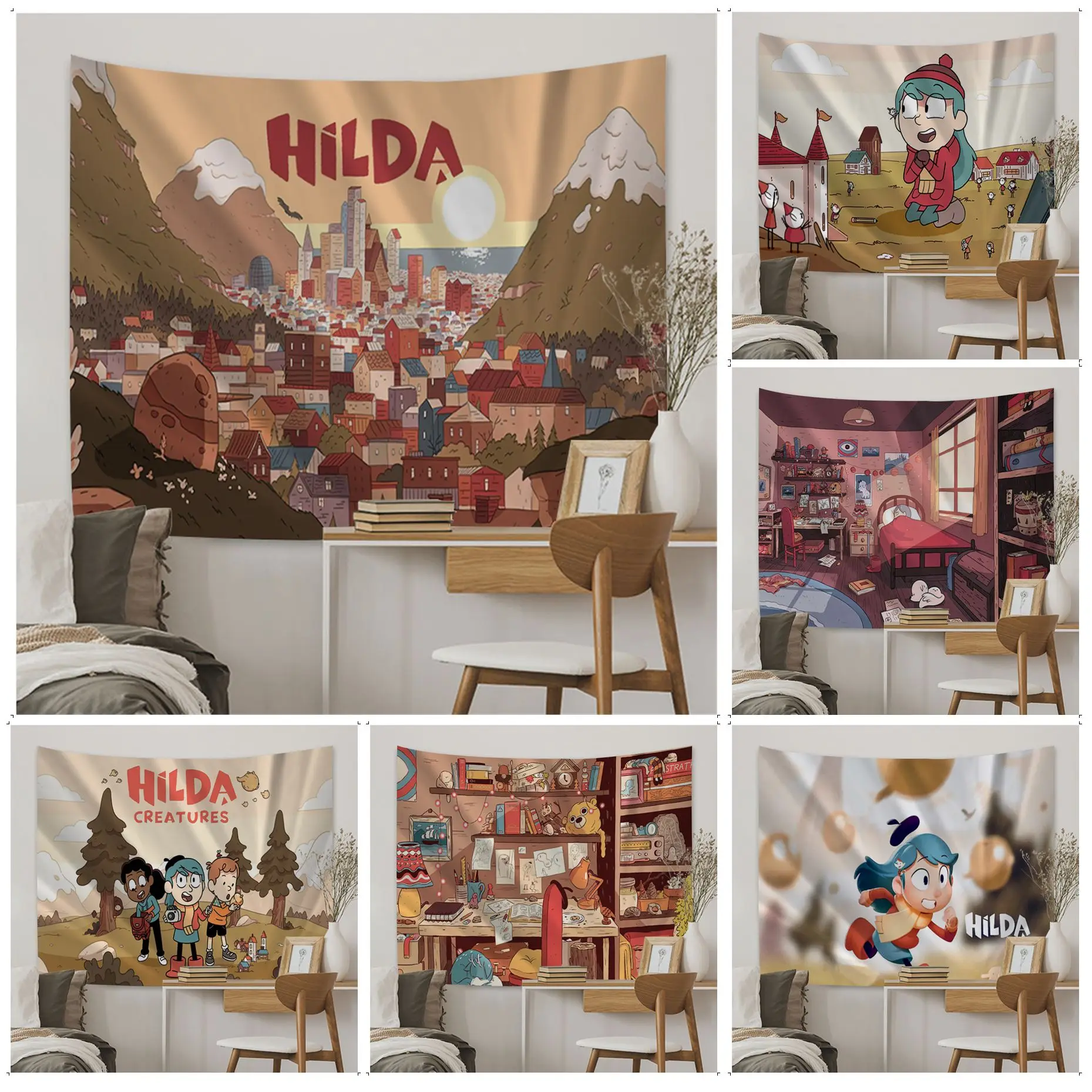 Hilda Frida David Cartoon Serials Tapestry Art Printing Japanese Wall Tapestry Anime Japanese Tapestry
Hilda Frida David Cartoon Serials Tapestry Art Printing Japanese Wall Tapestry Anime Japanese Tapestry