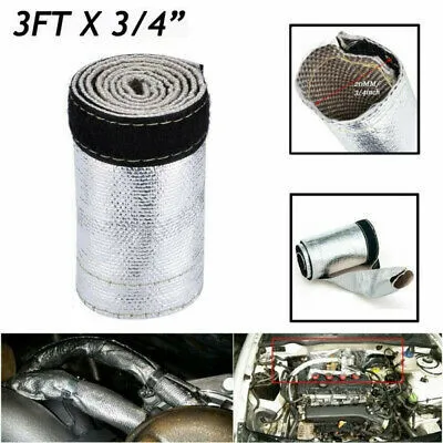 Durable Practical Useful Metalic heat sleeve Heat Insulation Protective Protector Shield 2000° degrees 3ft Wire
Durable Practical Useful Metalic heat sleeve Heat Insulation Protective Protector Shield 2000° degrees 3ft Wire