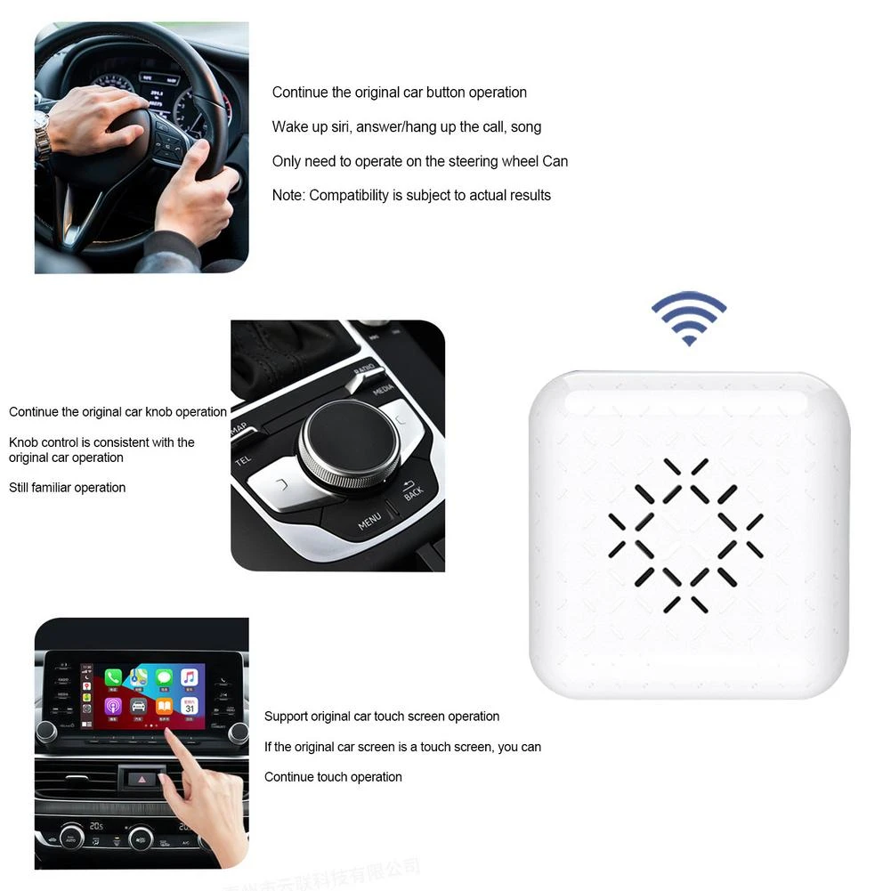 Carlinkit CarPlay AI Box Wired To Wireless Activator Dongle Car Multimedia Player For Most Car Model For IOS 10 & Above Iphone
Carlinkit CarPlay AI Box Wired To Wireless Activator Dongle Car Multimedia Player For Most Car Model For IOS 10 & Above Iphone
