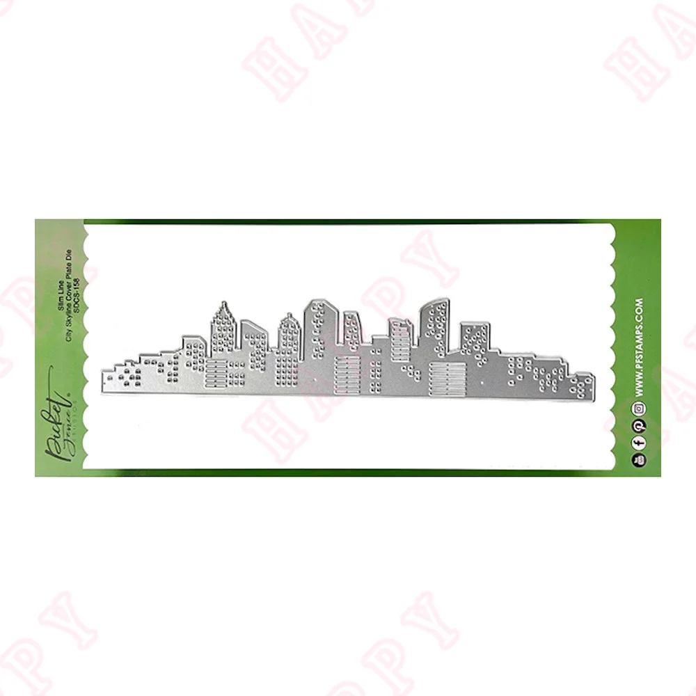 Metal Craft Cutting Die Diy Scrapbook Paper Diary Decoration Card Handmade Embossing New Product 2022 City Skyline Cover Plate
Metal Craft Cutting Die Diy Scrapbook Paper Diary Decoration Card Handmade Embossing New Product 2022 City Skyline Cover Plate