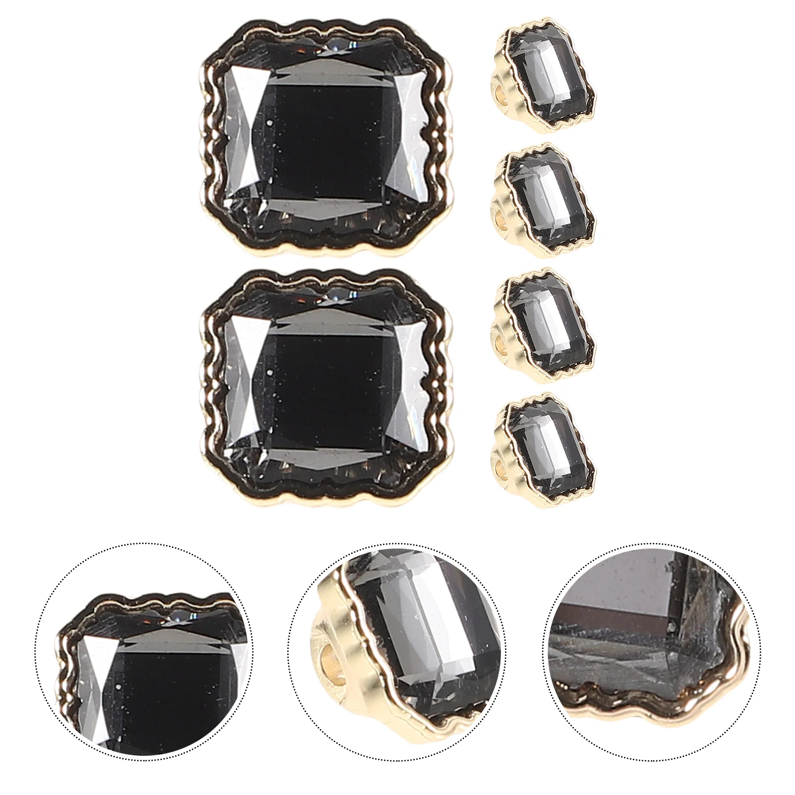 6Pcs Crafting Buttons Glass Metal Button Delicate Buttons Sewing Buttons Shiny Buttons
6Pcs Crafting Buttons Glass Metal Button Delicate Buttons Sewing Buttons Shiny Buttons