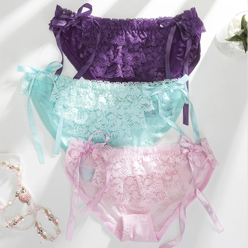 Women's Underwear Sexy Lace Cotton Breathable Soft Lingerie Panties for Woman Female Briefs Panty Sexy Transparent Underpants
Women's Underwear Sexy Lace Cotton Breathable Soft Lingerie Panties for Woman Female Briefs Panty Sexy Transparent Underpants