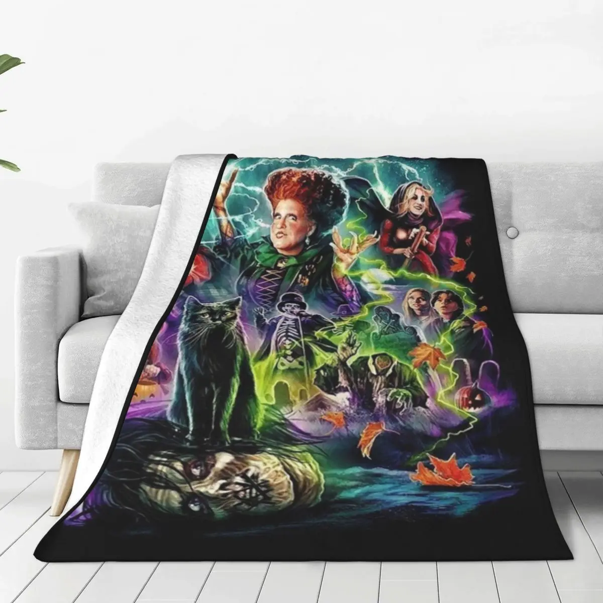 Одеяло Hocus Pocus на Хэллоуин с ведьмой, мягкое флисовое теплое фланелевое одеяло с изображением сестер Сандерсона, покрывало для дивана, крова...
Одеяло Hocus Pocus на Хэллоуин с ведьмой, мягкое флисовое теплое фланелевое одеяло с изображением сестер Сандерсона, покрывало для дивана, крова...
