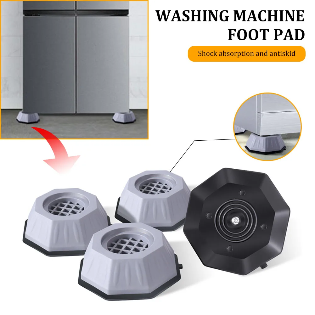 4Pcs Anti-Vibration Pads for Washing Machine 4cm Heighten Noise Cancelling Mats Anti-Walking Anti-slip Pads for Washer and Dryer
4Pcs Anti-Vibration Pads for Washing Machine 4cm Heighten Noise Cancelling Mats Anti-Walking Anti-slip Pads for Washer and Dryer