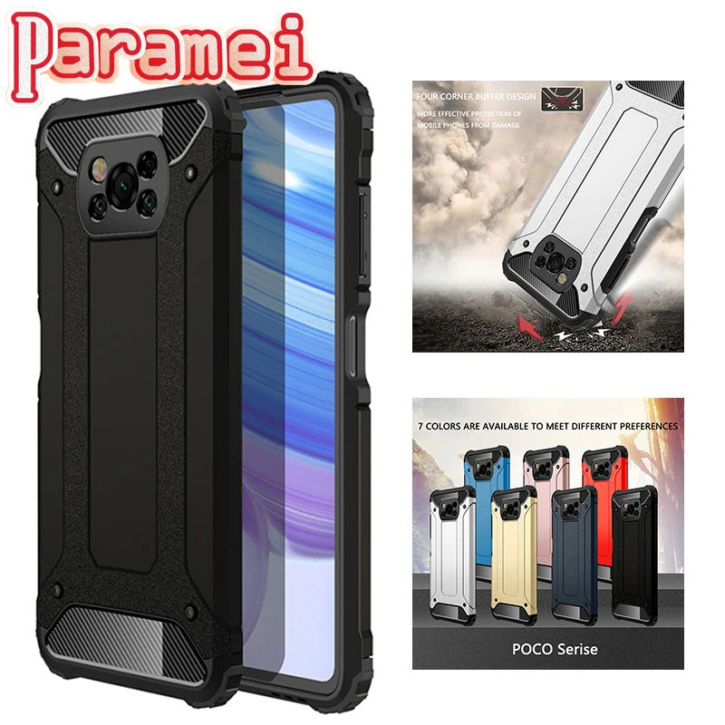 Shockproof Phone Case For Xiaomi POCO X3 X3NFC X3Pro X2 Strong Anti-Drop Protective Cover For POCO M3 M3Pro M2 F2Pro PhoneF1
Shockproof Phone Case For Xiaomi POCO X3 X3NFC X3Pro X2 Strong Anti-Drop Protective Cover For POCO M3 M3Pro M2 F2Pro PhoneF1