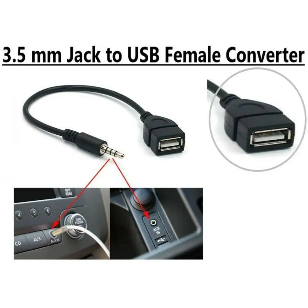 Автомобильный аудиокабель AUX 3,5 мм для Электроника USB для воспроизведения музыки Черный Автомобильный аудиокабель OTG адаптер кабель
Автомобильный аудиокабель AUX 3,5 мм для Электроника USB для воспроизведения музыки Черный Автомобильный аудиокабель OTG адаптер кабель