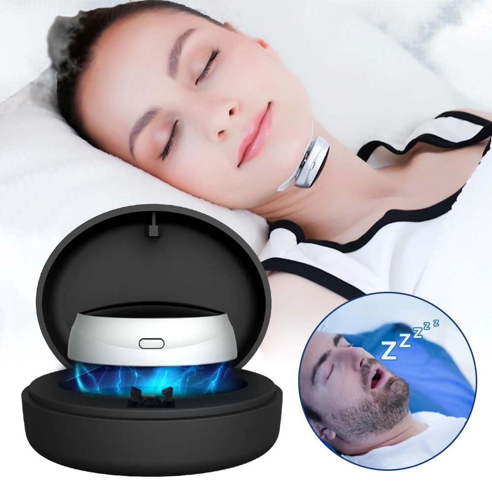 Smart Snore Stopper Anti Snoring Device Stop Snoring EMS Pulse Muscle Stimulator Anti Sleep Snoring Breathing Corrector
Smart Snore Stopper Anti Snoring Device Stop Snoring EMS Pulse Muscle Stimulator Anti Sleep Snoring Breathing Corrector