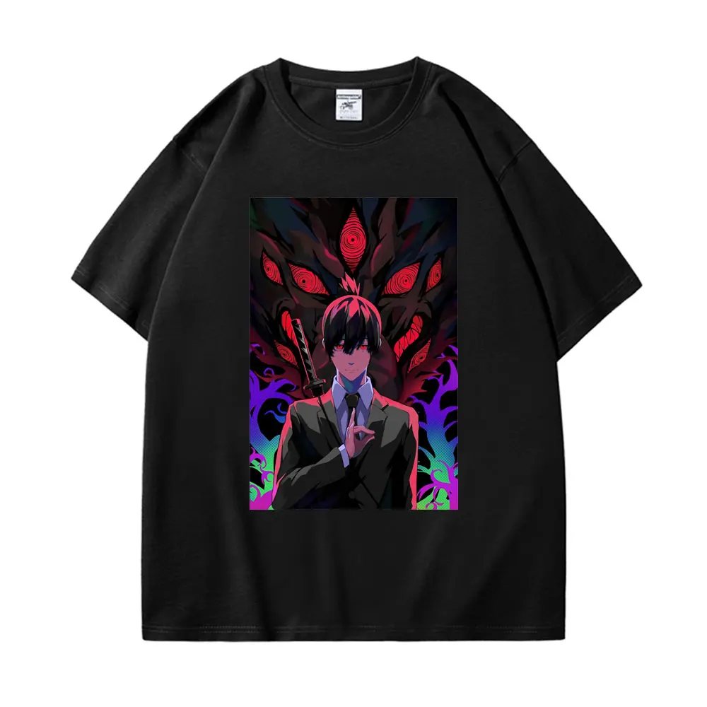 Japan Anime Chainsaw Man Hayakawa Aki T-shirt Summer Gothic Fashion Loose T-shirts Men Women Vintage Hip Hop Cotton Tee Shirt
Japan Anime Chainsaw Man Hayakawa Aki T-shirt Summer Gothic Fashion Loose T-shirts Men Women Vintage Hip Hop Cotton Tee Shirt