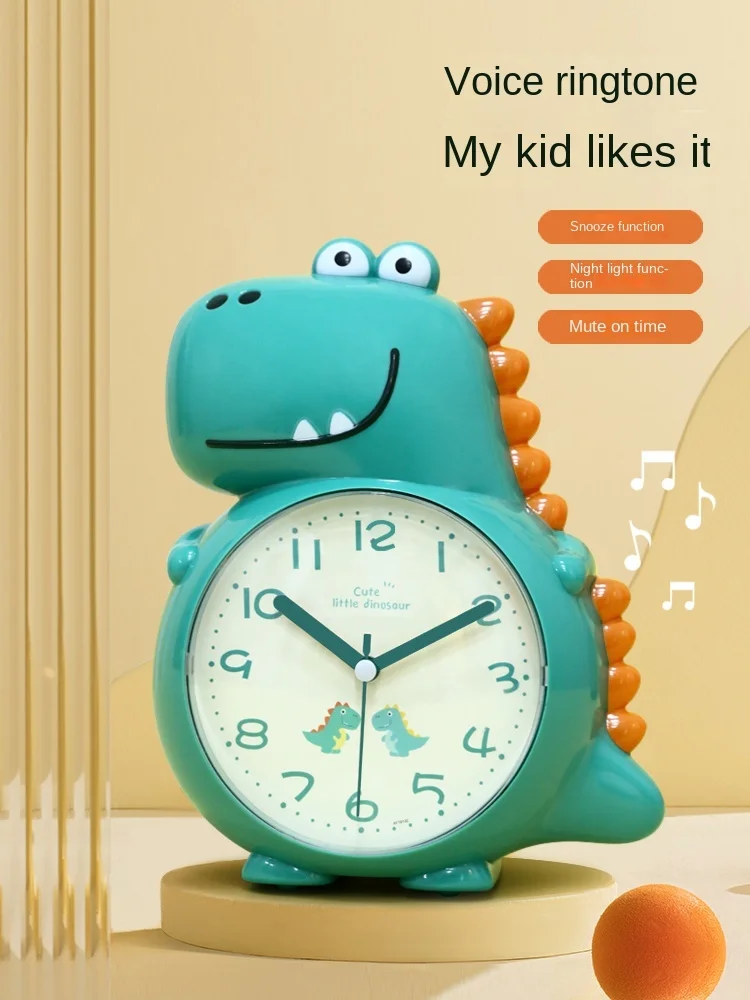 Dinosaur students wake up with a small alarm clock artifact boys' and children's special girls' clock 2021 new smart alarm clock
Dinosaur students wake up with a small alarm clock artifact boys' and children's special girls' clock 2021 new smart alarm clock