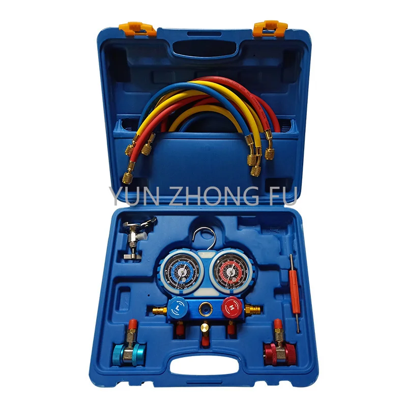 Fluorine Meter Set Automobile Air Conditioning Refrigeration Pressure Gauge Brass Refrigerant Gauge Pressure Double Gauge Valve
Fluorine Meter Set Automobile Air Conditioning Refrigeration Pressure Gauge Brass Refrigerant Gauge Pressure Double Gauge Valve