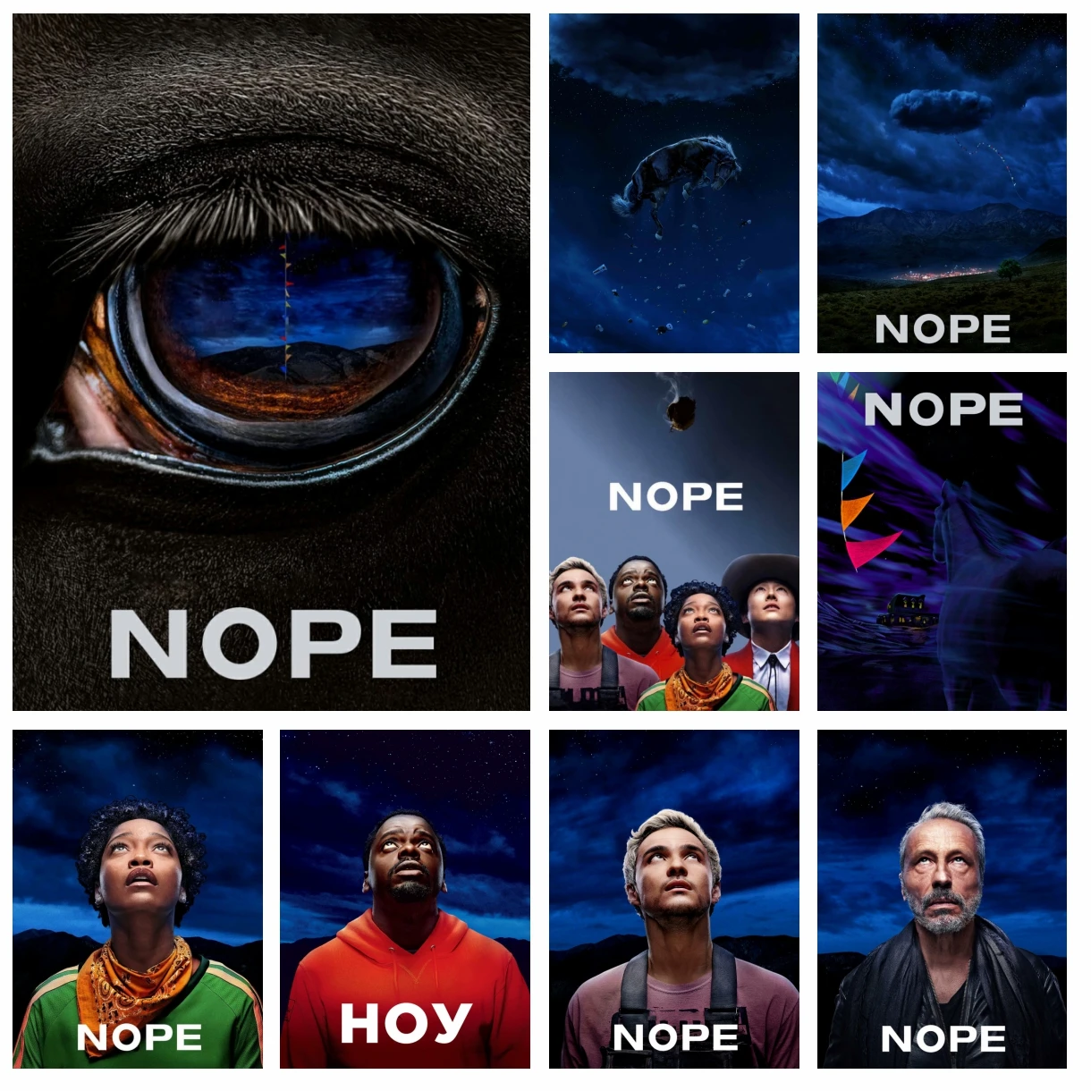 5D Film Nope Full Square/Round Drill Diamond Painting American Horror Movie Cross Stitch Embroidery Picture Mosaic Bedroom Decor 
5D Film Nope Full Square/Round Drill Diamond Painting American Horror Movie Cross Stitch Embroidery Picture Mosaic Bedroom Decor