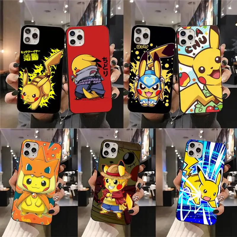 Anime Pocket Pokemon PIkachu Phone Case For iphone 13 12 11 Pro Mini XS Max 8 7 Plus X SE 2020 XR cover
Anime Pocket Pokemon PIkachu Phone Case For iphone 13 12 11 Pro Mini XS Max 8 7 Plus X SE 2020 XR cover