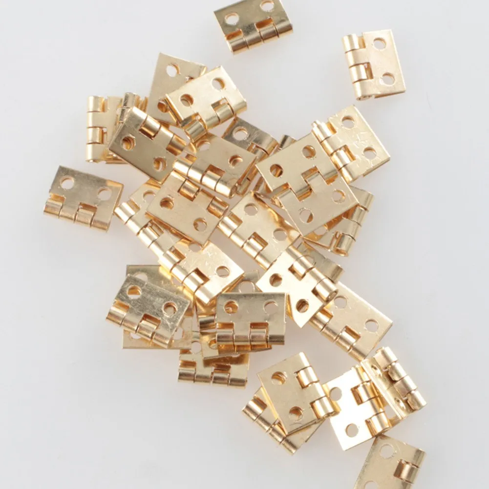 50pcs 8*10mm Mini Cupboard Door Hinges With Screws For Diy Craft Wooden Cabinet Drawer Jewellery Box Furniture Hardware
50pcs 8*10mm Mini Cupboard Door Hinges With Screws For Diy Craft Wooden Cabinet Drawer Jewellery Box Furniture Hardware