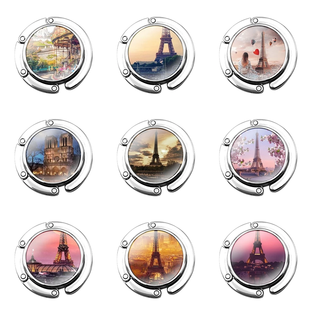 Foldable Purse Hook for Women's Table Handbag Storage Folding Decor Table Hook Love Paris Eiffel tower
Foldable Purse Hook for Women's Table Handbag Storage Folding Decor Table Hook Love Paris Eiffel tower