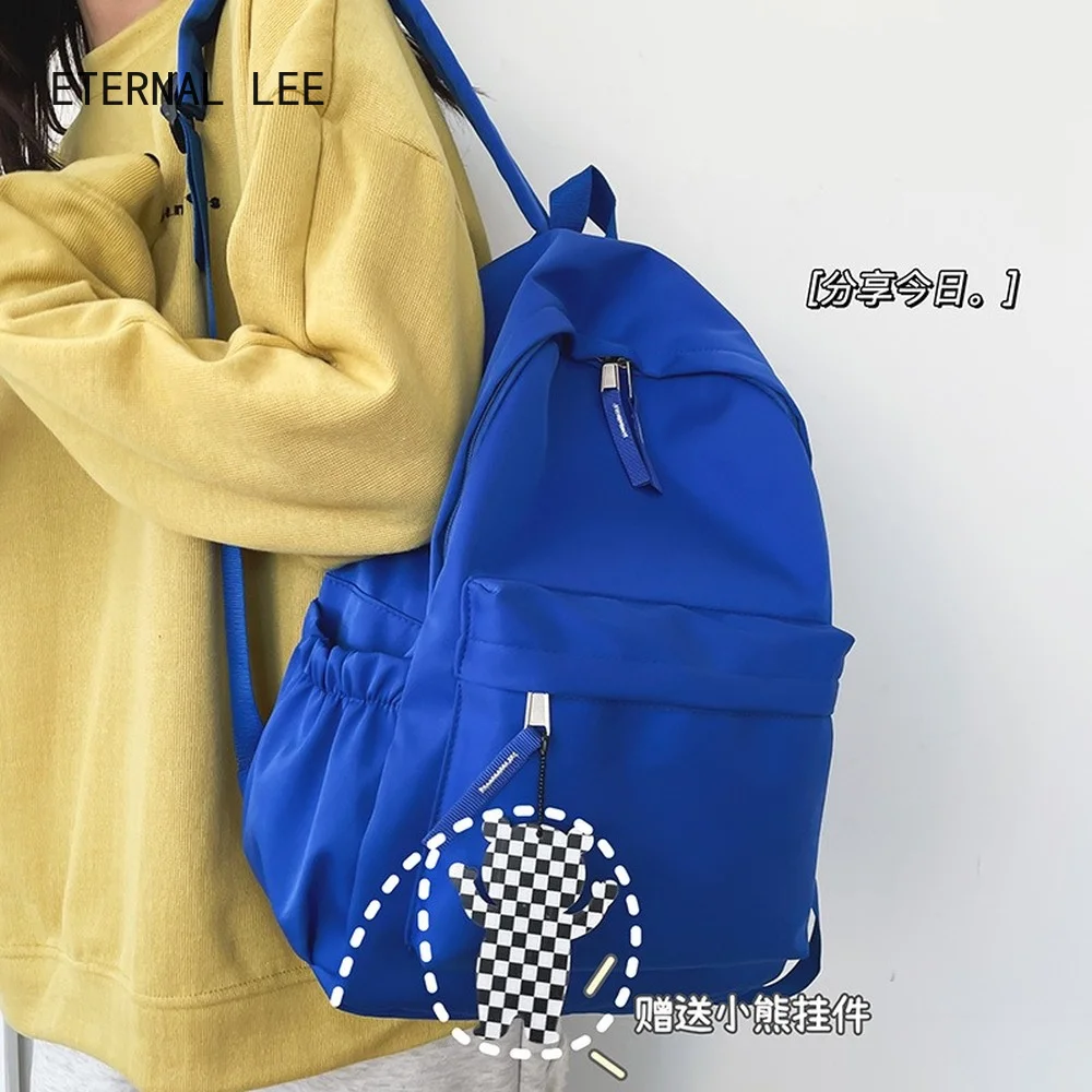 Korean Ins Style Simple High School Schoolbag Leisure Solid Color Backpack Japanese Harajuku Cute Girl Backpack
Korean Ins Style Simple High School Schoolbag Leisure Solid Color Backpack Japanese Harajuku Cute Girl Backpack