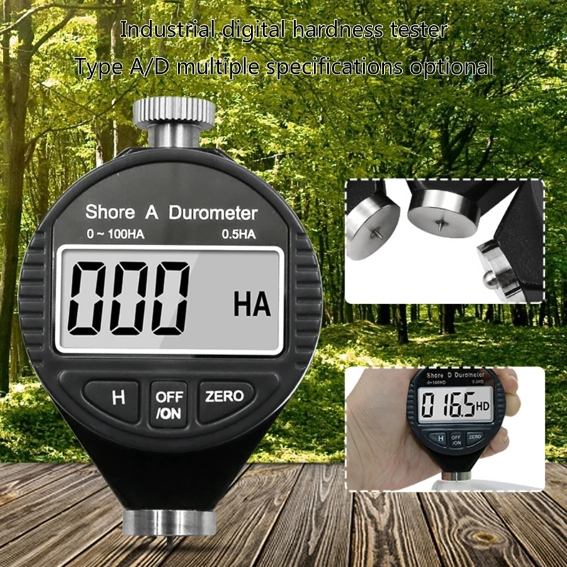 Portable LCD Digital Hardness Tester Sclerometer Durometer for Metal Rubber Tire
Portable LCD Digital Hardness Tester Sclerometer Durometer for Metal Rubber Tire