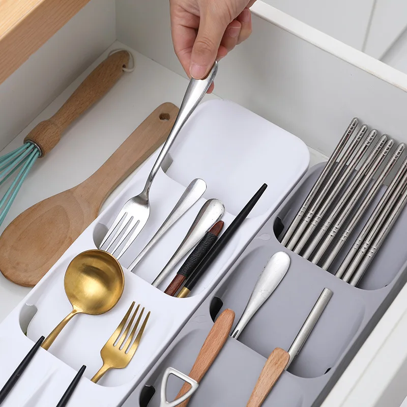1 Piece Set Kitchen Cutlery Storage Box Multifunctional Assortment Knife And Fork Box Fork Spoon Cutlery Drawer Storage Box
1 Piece Set Kitchen Cutlery Storage Box Multifunctional Assortment Knife And Fork Box Fork Spoon Cutlery Drawer Storage Box