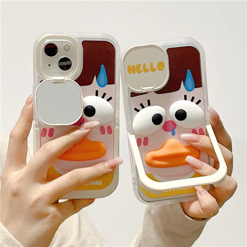 Spoof Face Folding Phone Stand Mini Mirror Case Cover for IPhone 14 Plus 11 12 13 14 Pro X XR XS Max Cases for IPhone 14 Case 
Spoof Face Folding Phone Stand Mini Mirror Case Cover for IPhone 14 Plus 11 12 13 14 Pro X XR XS Max Cases for IPhone 14 Case